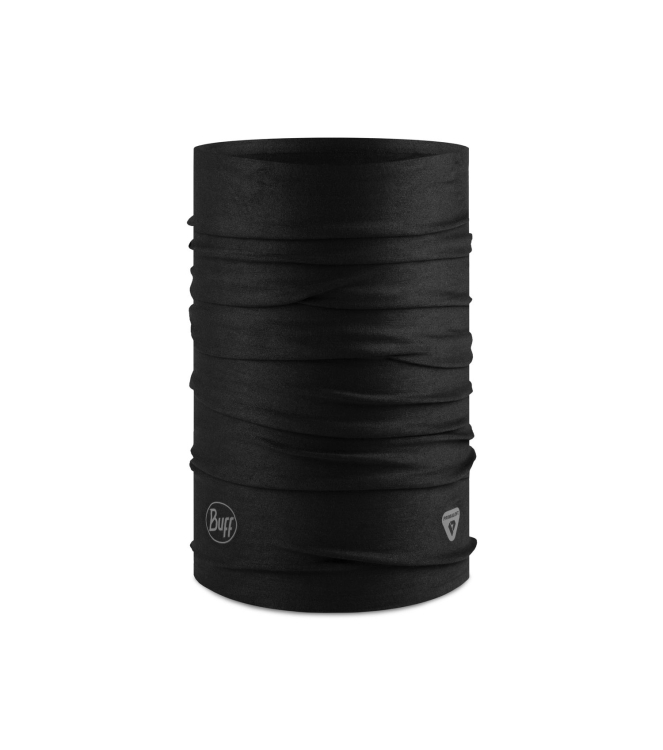 Buff Buff Thermonet Nekwarmer solid black 123209999 Solid black Buff kleding accessoires 123209999 licht grijs bij Leerentveldvrijetijd.nl
