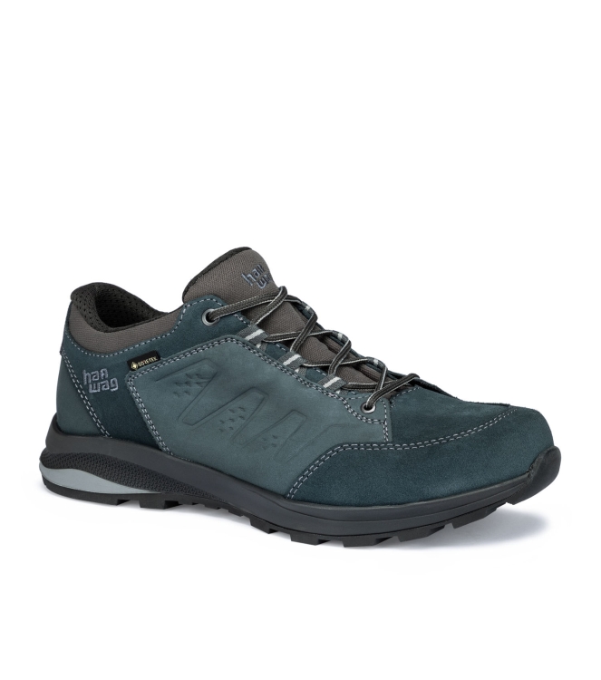 Hanwag Hanwag Torsby Low SF Extra GTX 150064 steel/asphalt H204200 150064 steel/asphalt Hanwag wandelschoenen H204200 lichtblauw bij Leerentveldvrijetijd.nl
