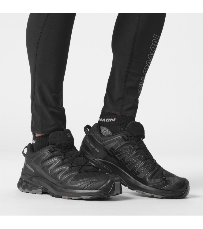 Salomon Salomon XA Pro 3D V9 GTX black / phantom / pewter L47270100 Black / Phantom / Pewter Salomon wandelschoenen L47270100 licht grijs bij Leerentveldvrijetijd.nl