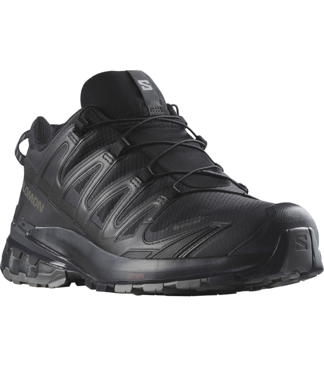 Salomon Salomon XA Pro 3D V9 GTX black / phantom / pewter L47270100 Black / Phantom / Pewter Salomon wandelschoenen L47270100 licht grijs bij Leerentveldvrijetijd.nl