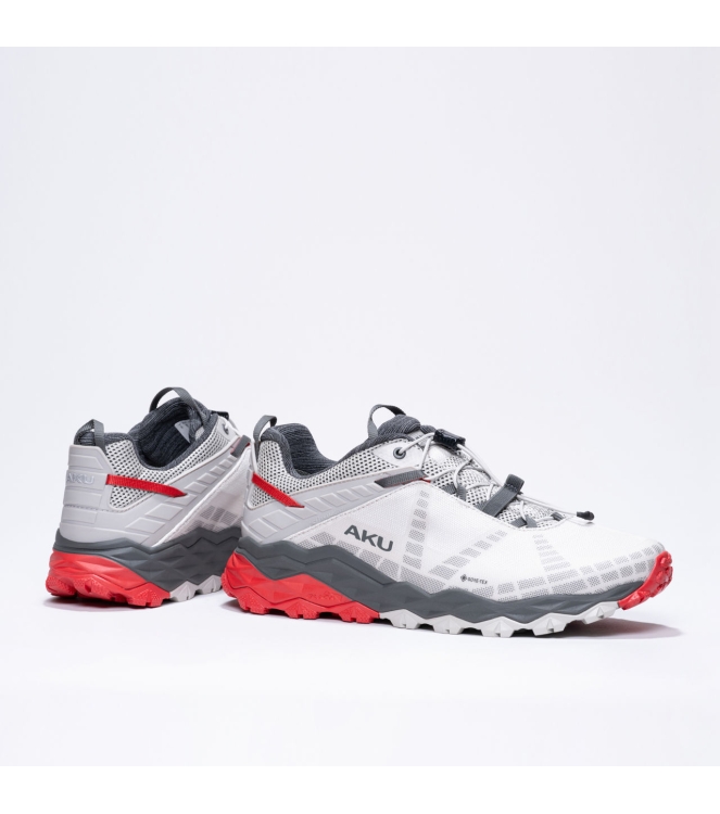 aku aku Flyrock GTX light grey/red 698 Light Grey/Red aku wandelschoenen 698 turquoise bij Leerentveldvrijetijd.nl