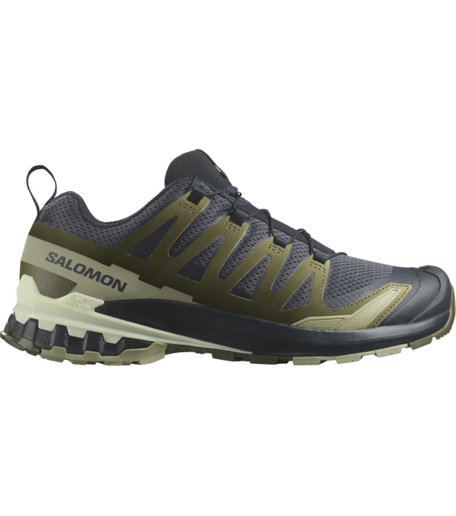 Salomon Salomon XA Pro 3D V9 india ink / olive night / aloe w L47467500 India Ink / Olive Night / Aloe W Salomon wandelschoenen L47467500 blauw bij Leerentveldvrijetijd.nl
