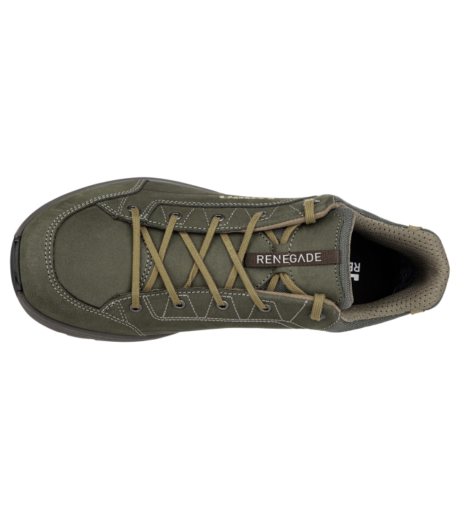 Lowa Lowa Renegade Evo GTX Lo 7811 olive/beige LM311867 7811 olive/beige Lowa wandelschoenen LM311867 blauw bij Leerentveldvrijetijd.nl