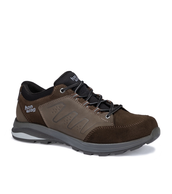 Hanwag Hanwag Torsby Low SF Extra LL mocca/black 204210-566012 Mocca/Black Hanwag wandelschoenen 204210-566012 marine bij Leerentveldvrijetijd.nl