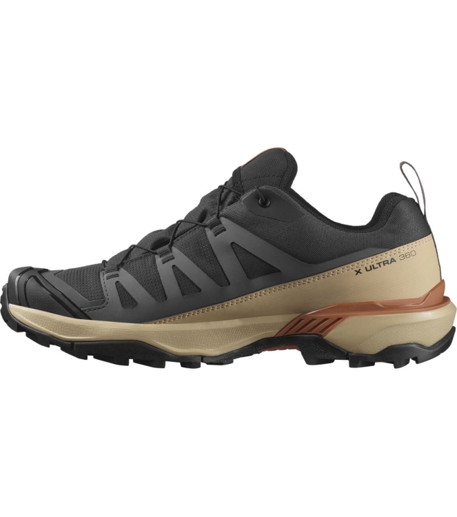Salomon Salomon X ULTRA 360 GTX phantom / safari / caramel cafe L47687000 Phantom / Safari / Caramel Cafe Salomon wandelschoenen L47687000 lichtblauw bij Leerentveldvrijetijd.nl