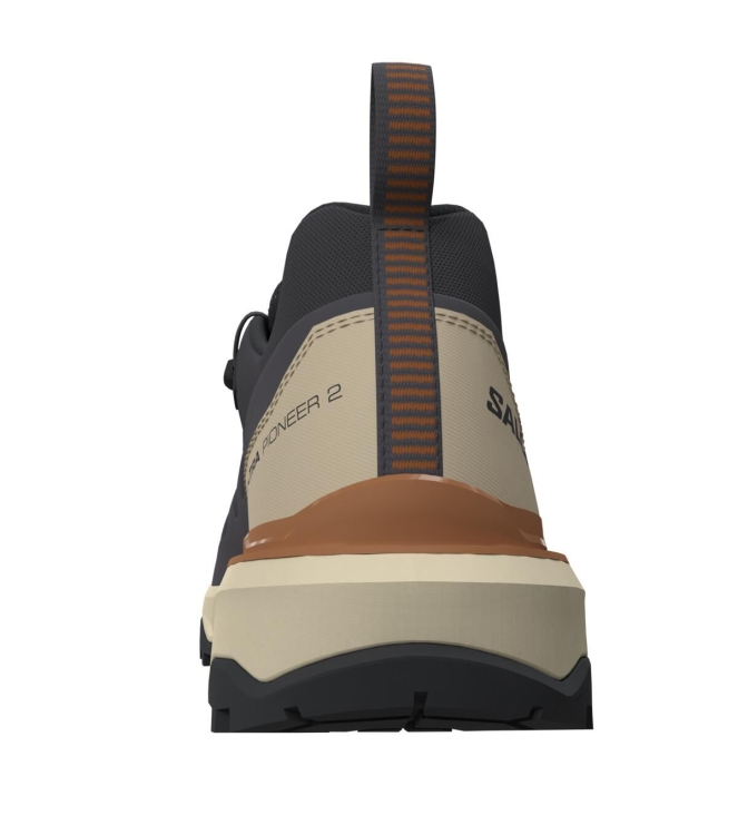 Salomon Salomon X ULTRA 360 GTX phantom / safari / caramel cafe L47687000 Phantom / Safari / Caramel Cafe Salomon wandelschoenen L47687000 lichtblauw bij Leerentveldvrijetijd.nl