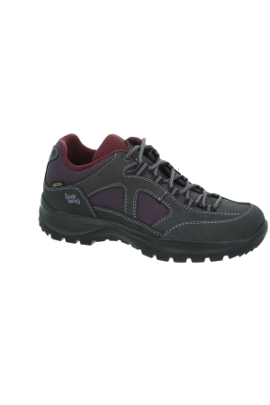 Hanwag Hanwag Gritstone II Lady GTX schoenen 064356 Asphalt/Dark Garnet Hanwag Hanwag Gritstone II Lady GTX schoenen 064356 Asphalt/Dark Garnet