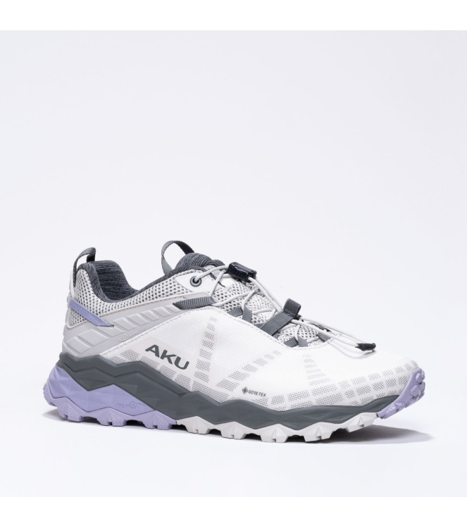aku aku Flyrock GTX W\'s 330_light grey/violet 699 330_Light Grey/Violet aku wandelschoenen 699 blauw combinatie bij Leerentveldvrijetijd.nl