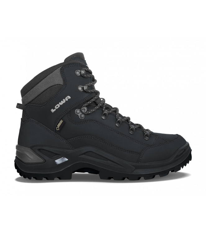 Lowa Lowa Renegade GTX Heren wandelschoen deep-black LM310945-0998 deep-black Lowa wandelschoenen LM310945-0998 licht grijs bij Leerentveldvrijetijd.nl