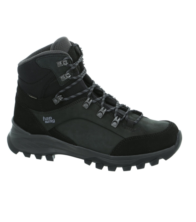 Hanwag Hanwag Banks GTX Men 012064 black/asphalt H203000 012064 black/asphalt Hanwag wandelschoenen H203000 licht grijs bij Leerentveldvrijetijd.nl