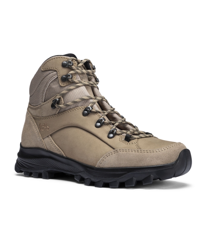 Hanwag Hanwag Banks Lady LL wandelschoenen 069012_light brown/black H203011 069012_Light brown/Black Hanwag wandelschoenen H203011 wit bij Leerentveldvrijetijd.nl