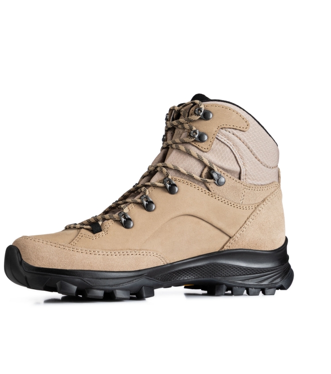 Hanwag Hanwag Banks Lady LL wandelschoenen 069012_light brown/black H203011 069012_Light brown/Black Hanwag wandelschoenen H203011 wit bij Leerentveldvrijetijd.nl