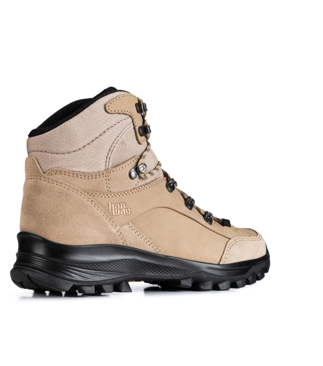 Hanwag Hanwag Banks Lady LL wandelschoenen 069012_light brown/black H203011 069012_Light brown/Black Hanwag wandelschoenen H203011 wit bij Leerentveldvrijetijd.nl