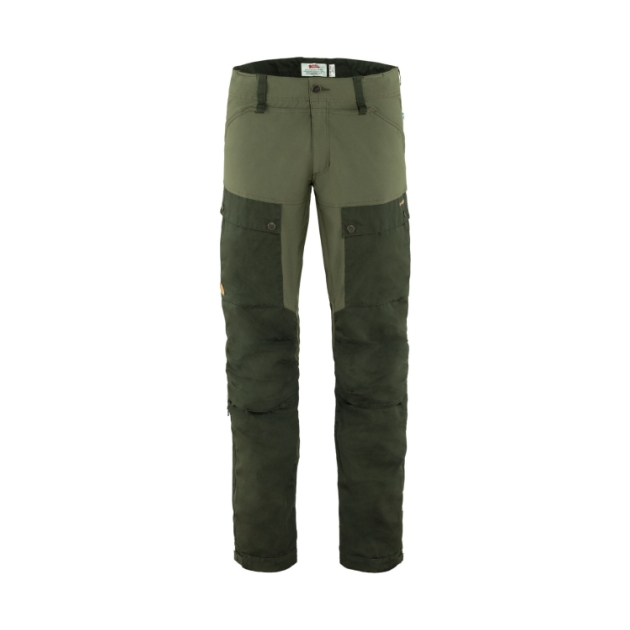 fjällräven Keb Trousers M Regular 662-625_Deep Forest-Laurel Green F87176 