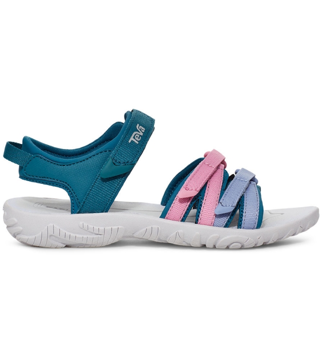 Teva Teva K Tirra blue coral multi 1019395Y-BCM Blue Coral Multi Teva sandalen 1019395Y-BCM  bij Leerentveldvrijetijd.nl