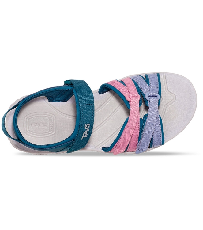 Teva Teva K Tirra blue coral multi 1019395Y-BCM Blue Coral Multi Teva sandalen 1019395Y-BCM  bij Leerentveldvrijetijd.nl