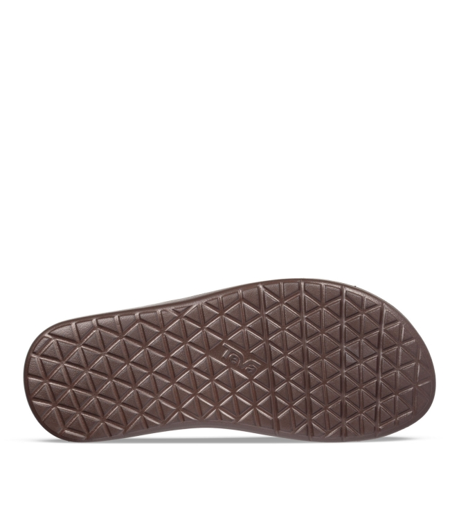 Teva Teva M Voya Flip Leather chocolate brown 1106784 Chocolate Brown Teva slippers 1106784 marine bij Leerentveldvrijetijd.nl