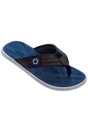 Cartago Cartago Malta heren slippers Grey/Brown/Blue