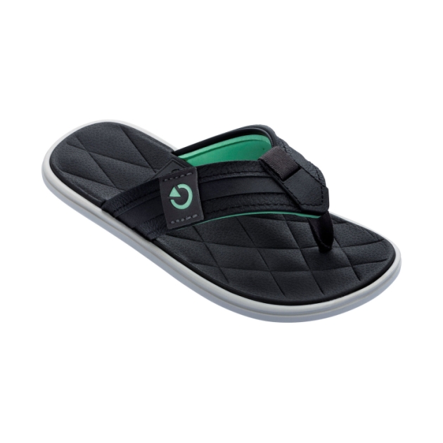 cartago Malta Kids Slippers Grey/Black/Green CA 11359 22507