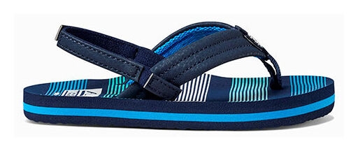 reef Little Kids Ahi teenslipper Deep Sea Stripes CI4155