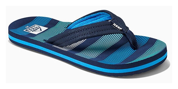 reef Kids Ahi teenslipper Deep Sea Stripes CI4148