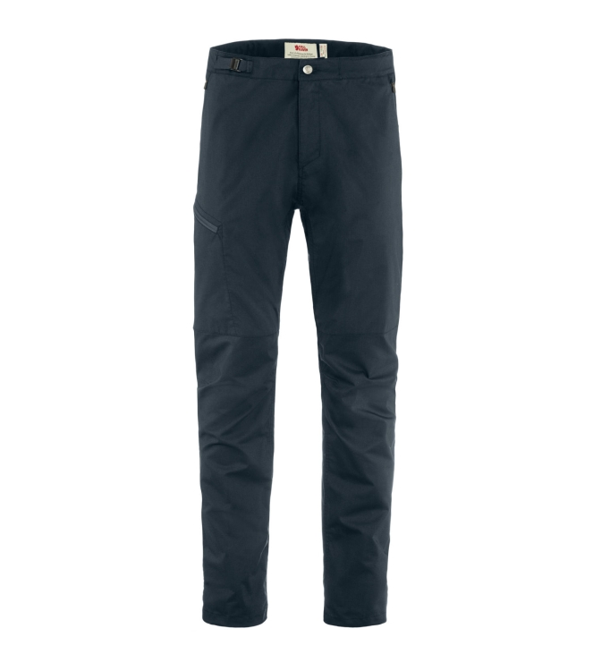 Fjällräven Fjällräven Abisko Hike Trousers M dark navy F86868 555 Dark Navy Fjällräven broeken F86868 555 antraciet bij Leerentveldvrijetijd.nl