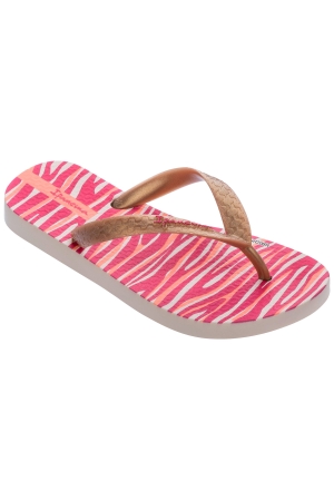 Ipanema Ipanema Temas Kids Slippers Beige/Gold Ipanema Ipanema Temas Kids Slippers Beige/Gold