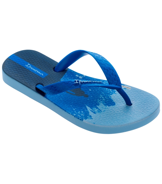 Ipanema Ipanema Temas Kids Slippers blue IP 83081 23525 Blue Ipanema slippers IP 83081 23525 antraciet bij Leerentveldvrijetijd.nl