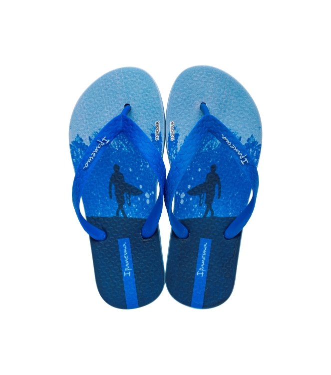 Ipanema Ipanema Temas Kids Slippers blue IP 83081 23525 Blue Ipanema slippers IP 83081 23525 antraciet bij Leerentveldvrijetijd.nl