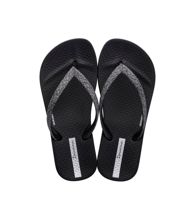 Ipanema Ipanema Anatomic Lolita Kids Slippers black IP 83141 24582 Black Ipanema slippers IP 83141 24582 licht grijs bij Leerentveldvrijetijd.nl
