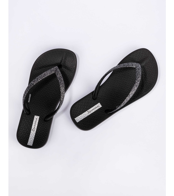 Ipanema Ipanema Anatomic Lolita Kids Slippers black IP 83141 24582 Black Ipanema slippers IP 83141 24582 licht grijs bij Leerentveldvrijetijd.nl