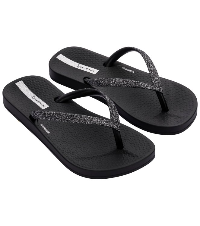 Ipanema Ipanema Anatomic Lolita Kids Slippers black IP 83141 24582 Black Ipanema slippers IP 83141 24582 licht grijs bij Leerentveldvrijetijd.nl