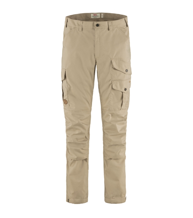 Fjällräven Fjällräven Vidda Pro Lite Trousers M fossil F86891 118 Fossil Fjällräven broeken F86891 118 lichtblauw bij Leerentveldvrijetijd.nl