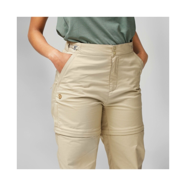 fjällräven Abisko Hike Zip-off Trs W Fossil F14200169 118