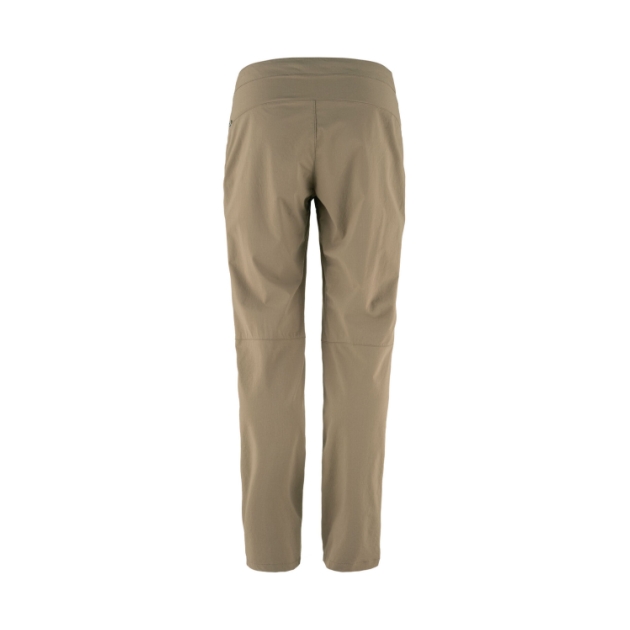 fjällräven High Coast Trail Trousers W 244_Suede Brown F87091