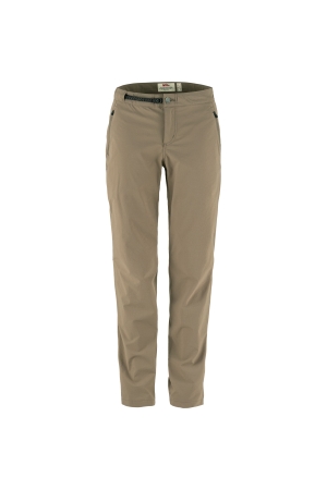 Fjällräven Fjällräven High Coast Trail Trousers W 244_Suede Brown Fjällräven Fjällräven High Coast Trail Trousers W 244_Suede Brown