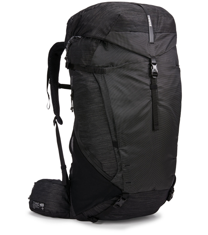Thule Thule Topio 40 Liter Trekkersrugzak black 3204507 Black Thule tassen 3204507 licht grijs bij Leerentveldvrijetijd.nl