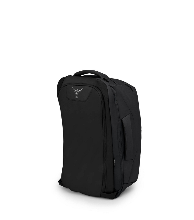 Osprey Osprey Fairview 40 Rugtas/Travelpack black 1-223 Black Osprey tassen 1-223 licht grijs bij Leerentveldvrijetijd.nl