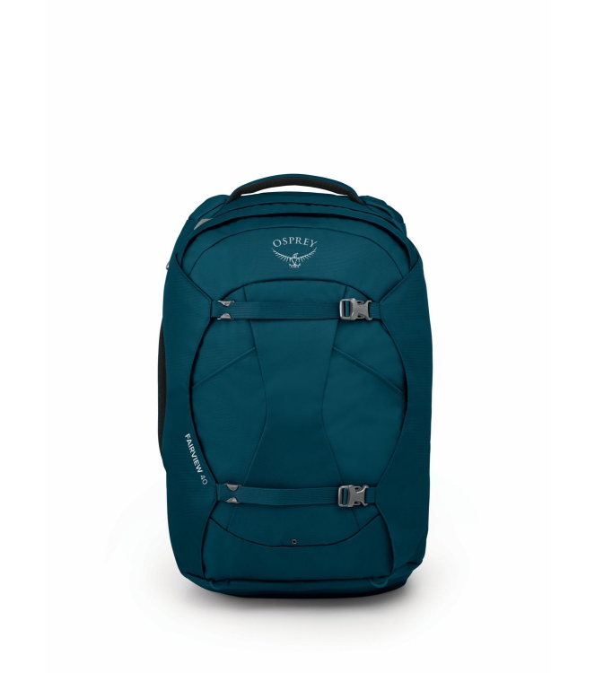 Osprey Osprey Fairview 40 Rugtas/Travelpack night jungle blue 1-223 Night Jungle Blue Osprey tassen 1-223 antraciet bij Leerentveldvrijetijd.nl