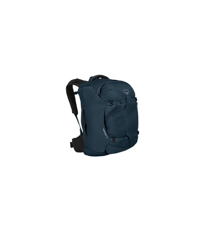 Osprey Osprey Farpoint 55 Rugtas/Travelpack muted space blue 1-219 Muted Space Blue Osprey tassen 1-219 antraciet bij Leerentveldvrijetijd.nl