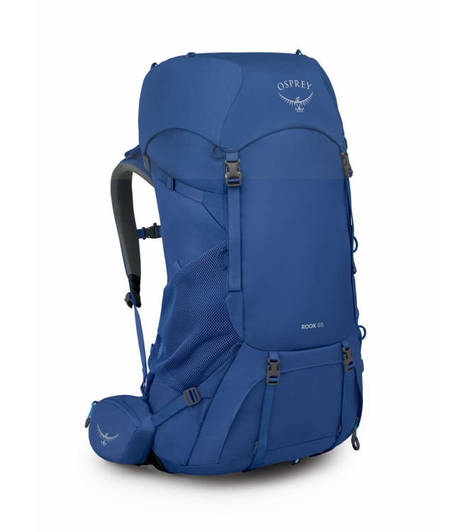Osprey Osprey Rook 65  liter Rugzak astology blue/blue flame 3305 Astology Blue/Blue Flame Osprey tassen 3305 antraciet bij Leerentveldvrijetijd.nl