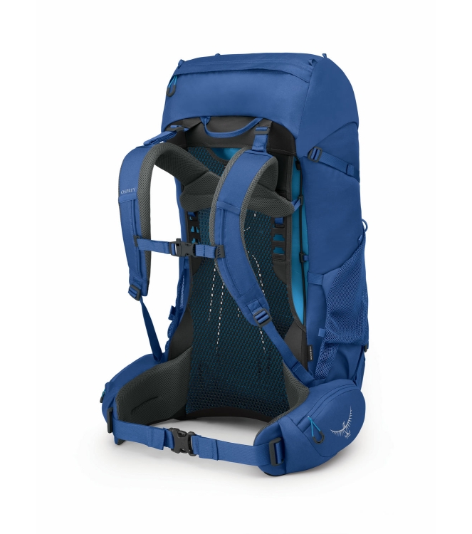 Osprey Osprey Rook 65  liter Rugzak astology blue/blue flame 3305 Astology Blue/Blue Flame Osprey tassen 3305 antraciet bij Leerentveldvrijetijd.nl