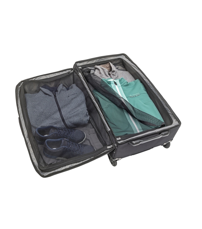 Vaude Vaude Rotuma 90 Trolley black 14247010 black Vaude tassen 14247010 licht grijs bij Leerentveldvrijetijd.nl