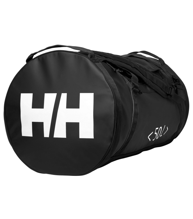 Helly Hansen Helly Hansen HH Duffel Bag 2 50L black 68005_990 Black Helly Hansen tassen 68005_990 licht grijs bij Leerentveldvrijetijd.nl
