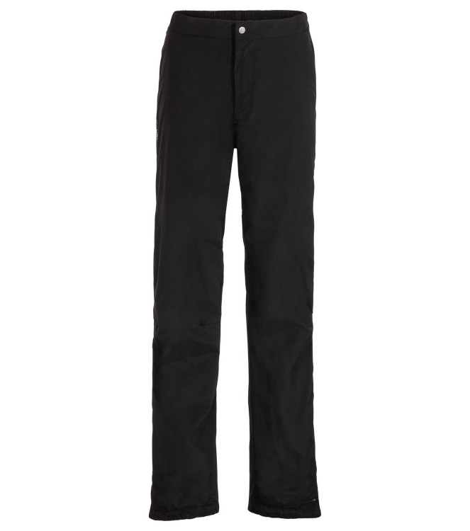 Vaude Vaude Me Yaras Rain Pants III black 41524 010 black Vaude broeken 41524 010 licht grijs bij Leerentveldvrijetijd.nl