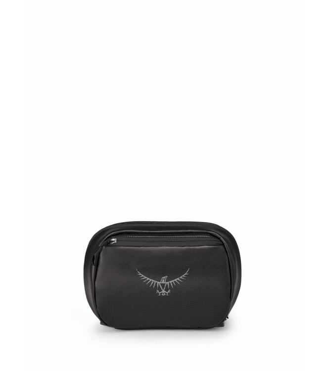 Osprey Osprey Transporter Toiletry Kit Large black 1-147 Black Osprey tassen 1-147 licht grijs bij Leerentveldvrijetijd.nl