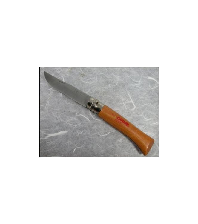 Opinel Opinel 010 Roestvrij zakmes  5118/22-10 8  Opinel outdoor accessoires 5118/22-10 8 ecru bij Leerentveldvrijetijd.nl