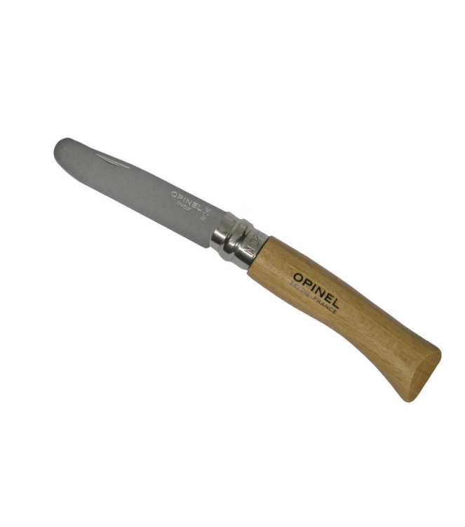 Opinel Opinel 007 Roestvrij Junior 5126-07 8 Opinel outdoor accessoires 5126-07 8 ecru bij Leerentveldvrijetijd.nl