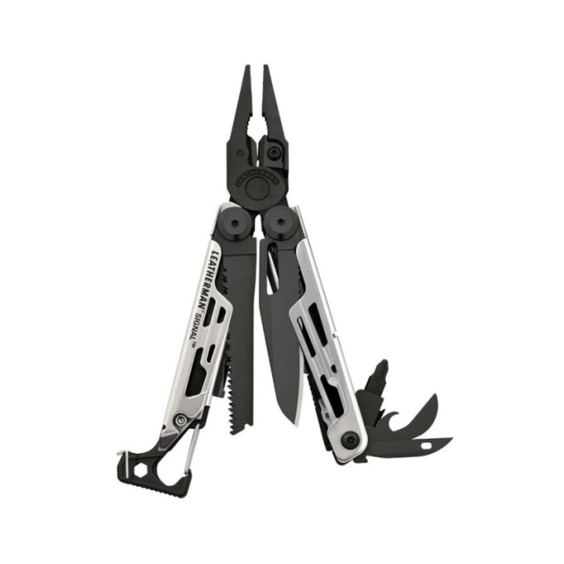 leatherman Signal Black & Silver w/Nylon sh LE 7000-BS