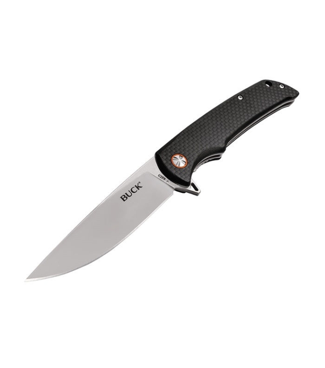 Buck Buck Haxby Carbon Fiber PE BUCK 259CFS Buck outdoor accessoires BUCK 259CFS ecru bij Leerentveldvrijetijd.nl